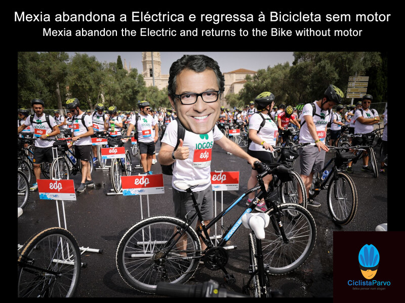 Mexia abandon the Electric and returns to the Bike without motor