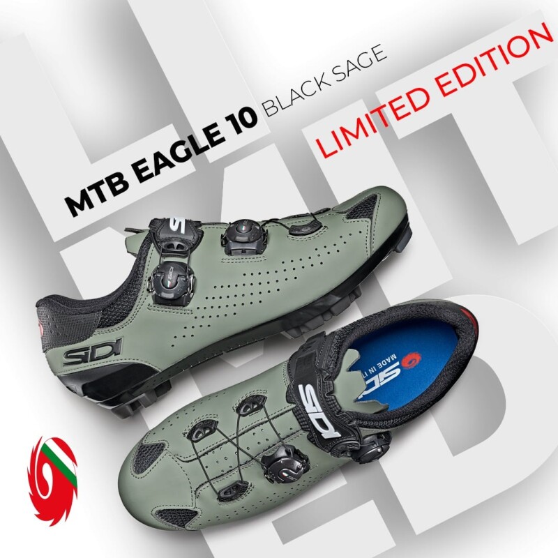 Sidi MTB Eagle 10 Black Sage, A New Ltd Color for 2021
