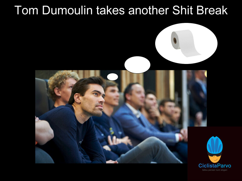 Tom Dumoulin takes another Shit Break