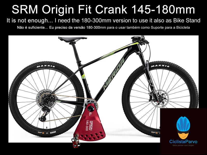 SRM Origin Fit Crank 145-180mm