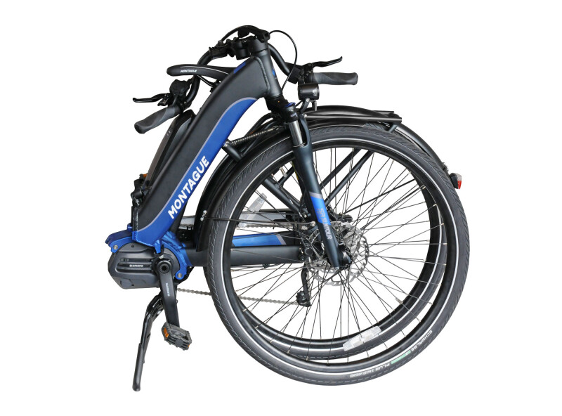 Montague M-E1: World's First Full-Size, Step-through, Foldable E-Bike