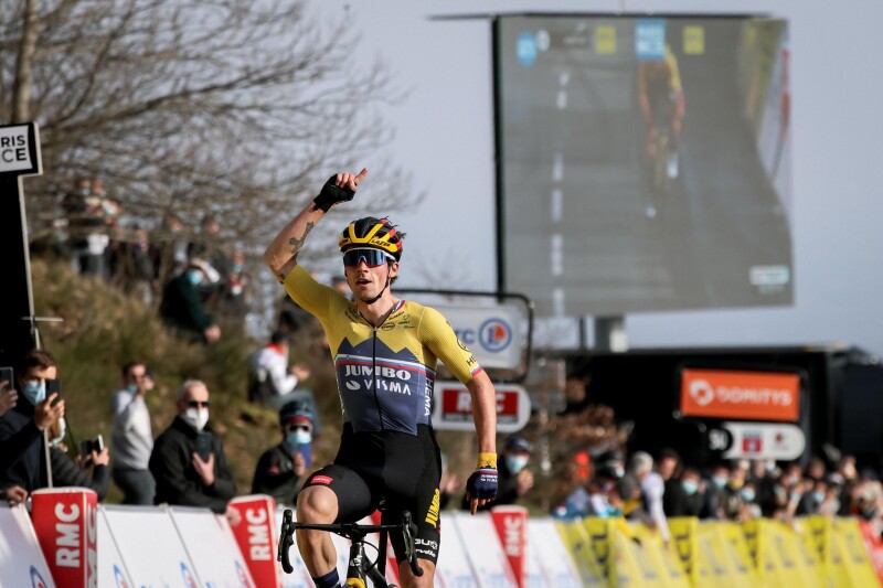 Vintage Win by Roglic in the Beaujolais