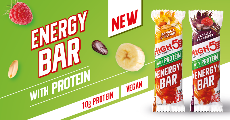 New HIGH5 Sports Nutrition Energy Bar with Protein