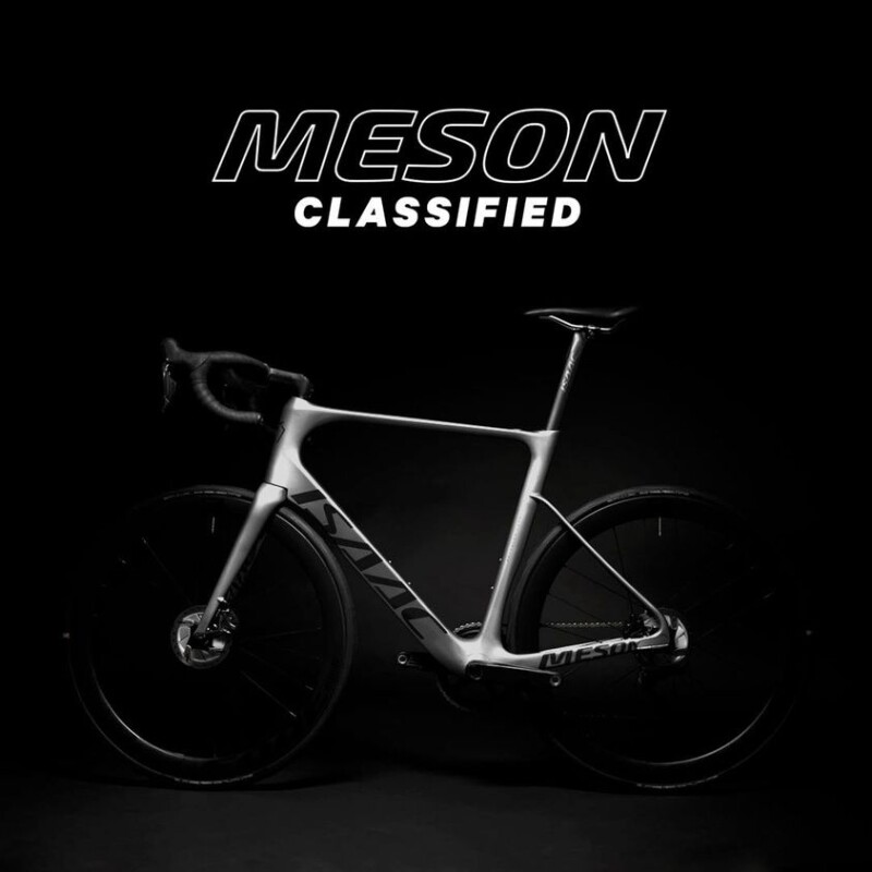 Meet the Isaac Meson X Classified Cycling: The First Race Bike without Front Derailleur