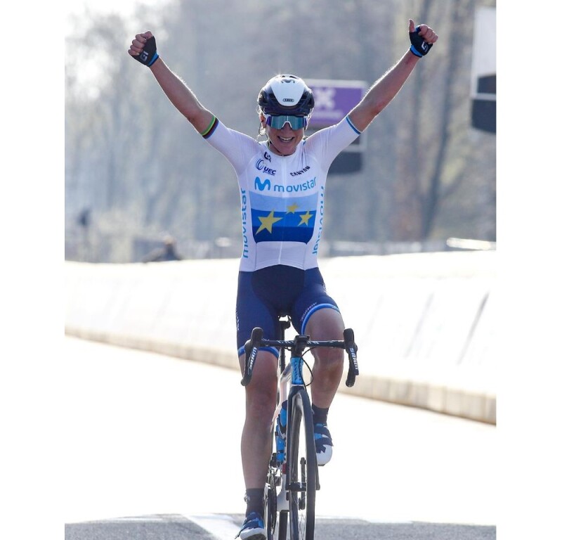 Annemiek van Vleuten Wins Ronde van Vlaanderen for Movistar Team