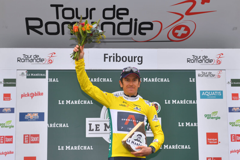 Geraint Thomas Wins the Tour De Romandie