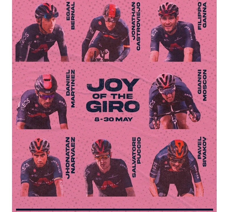 Giro d’Italia Roster Announcement