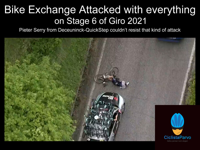 Bike Exchange Attacked with everything on Stage 6 of Giro 2021