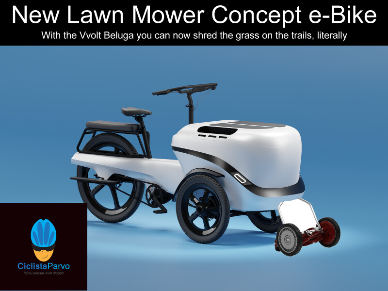 New Lawn Mower Concept e-Bike