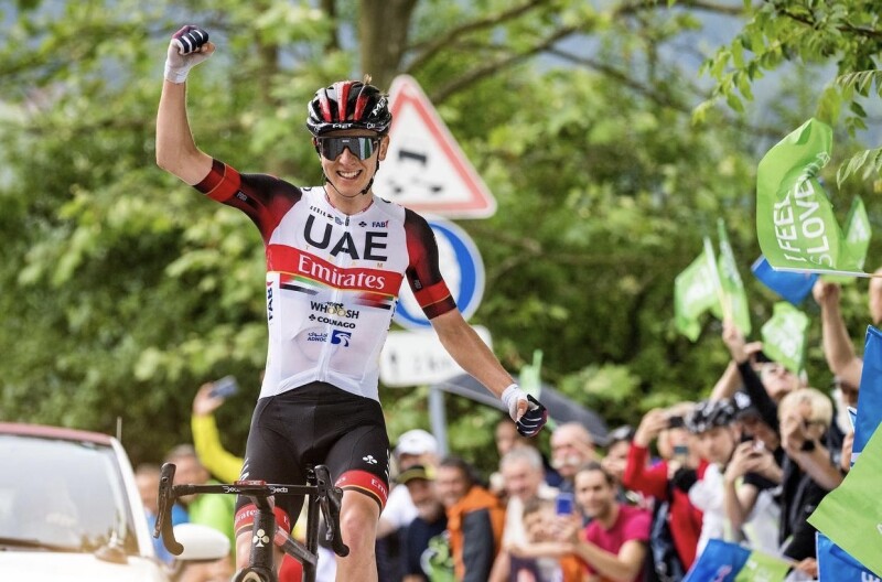 Pogačar Triumphs on Stage 2 in Slovenia