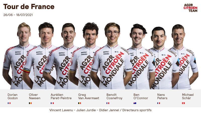AG2R CITROËN Team: The Tour de France Selection