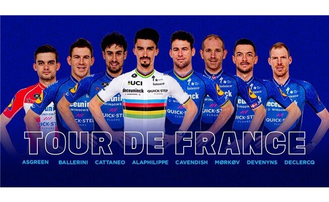 Deceuninck – Quick-Step to the Tour de France