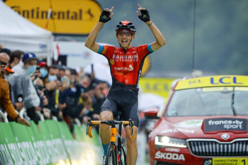 Teuns Wins Stage 8 of Tour de France