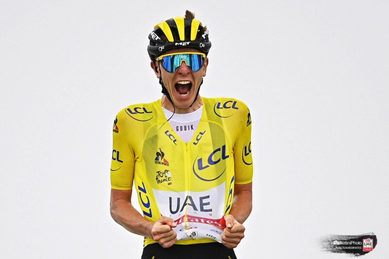 Pogačar Conquers the Col du Portet in Stage 17 of the Tour de France