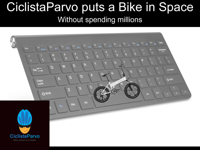 CiclistaParvo put a Bike in Space