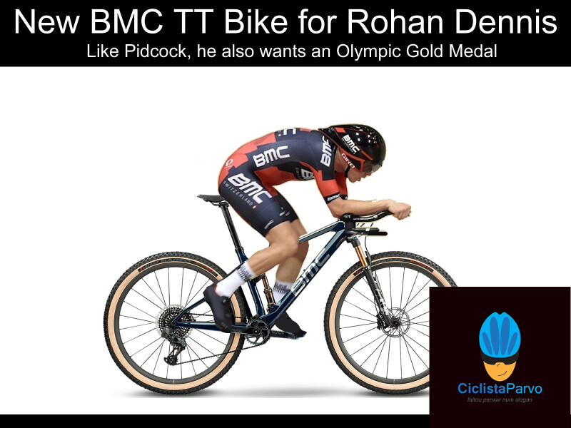 New BMC TT Bike for Rohan Dennis