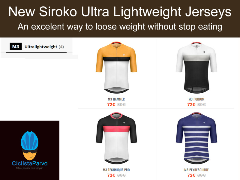 New Siroko Ultra Lightweight Jerseys