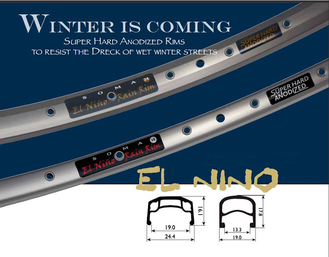 Soma Fabrications introduced their New El Nino Rain Road Rims