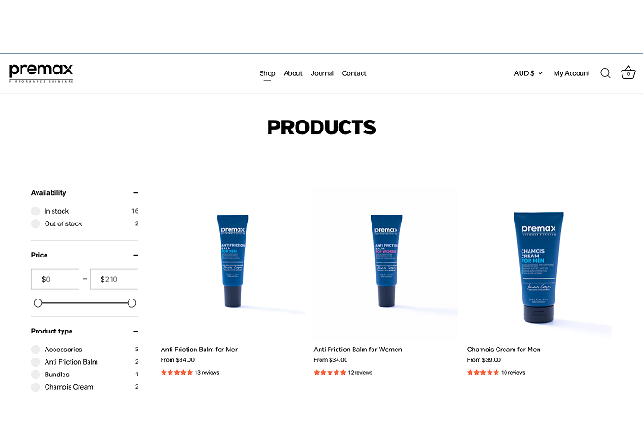 Premax Skincare: "Check Out Our Brand New Website"