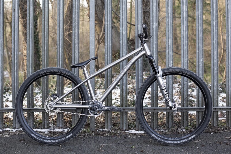 Sonder Custom Bike Build: Titanium Dirt Jump Bike