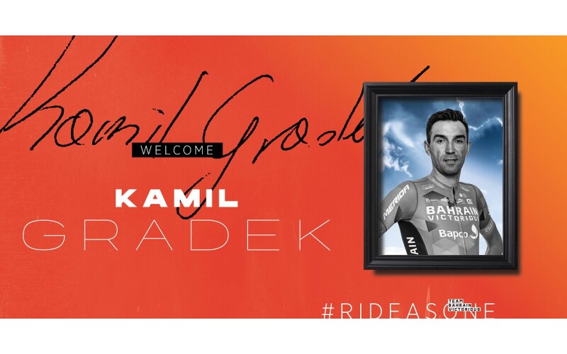 Kamil Gradek Joins Bahrain Victorious