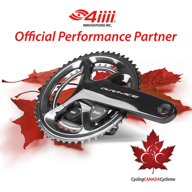 4iiii Innovations announces Official Partnership with Cycling Canada
