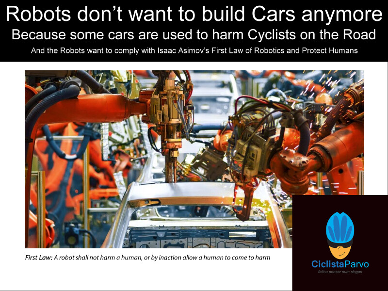 Robots don’t want to build Cars anymore