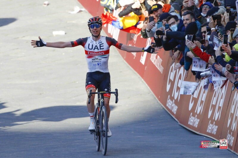 Pogačar Takes Strade Bianche Title in Style