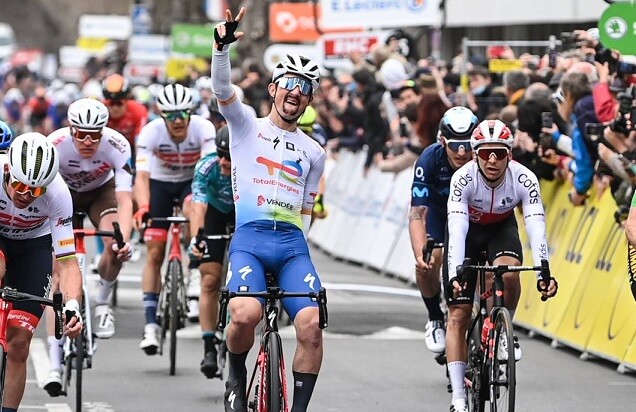 Paris-Nice: Burgaudeau’s First is a Thriller