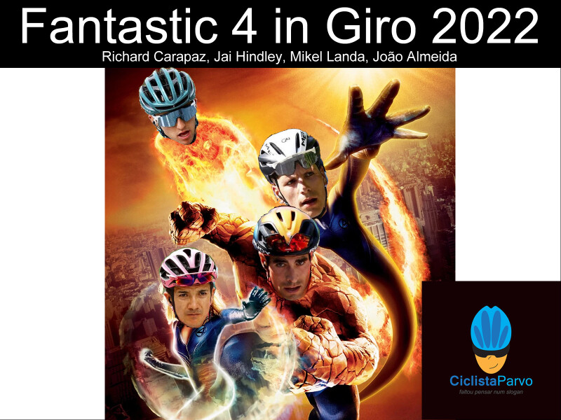 Fantastic 4 in Giro 2022