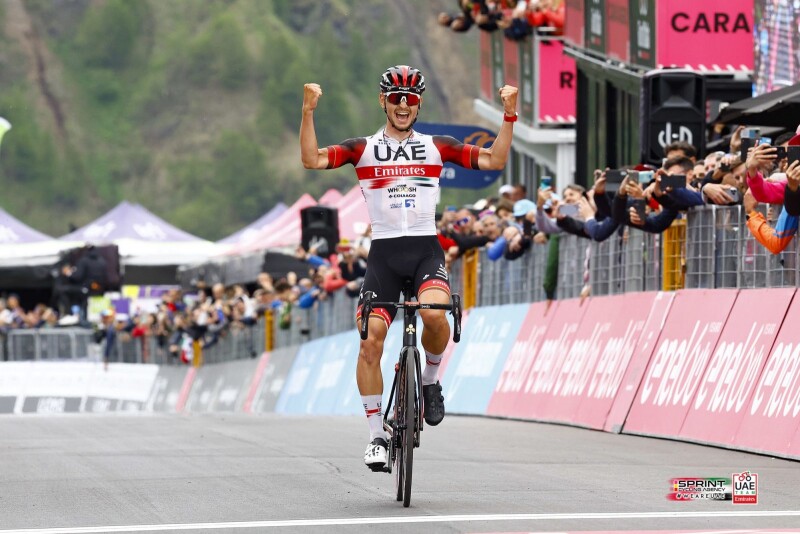 Covi Savours Special Victory at the Giro D’Italia
