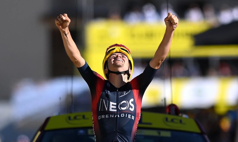 Pidcock Wins on Alpe d'Huez