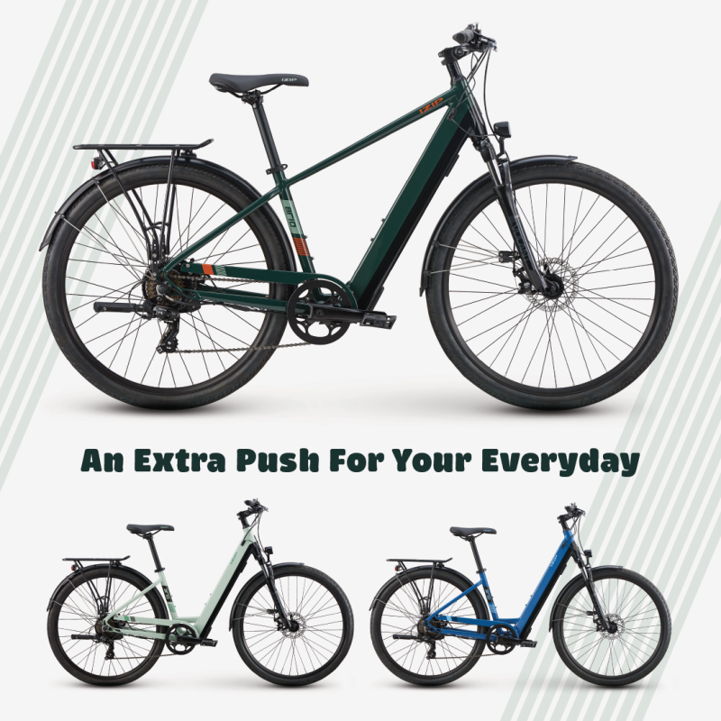 IZIP Electric Bikes: "Meet Your New Commuter"