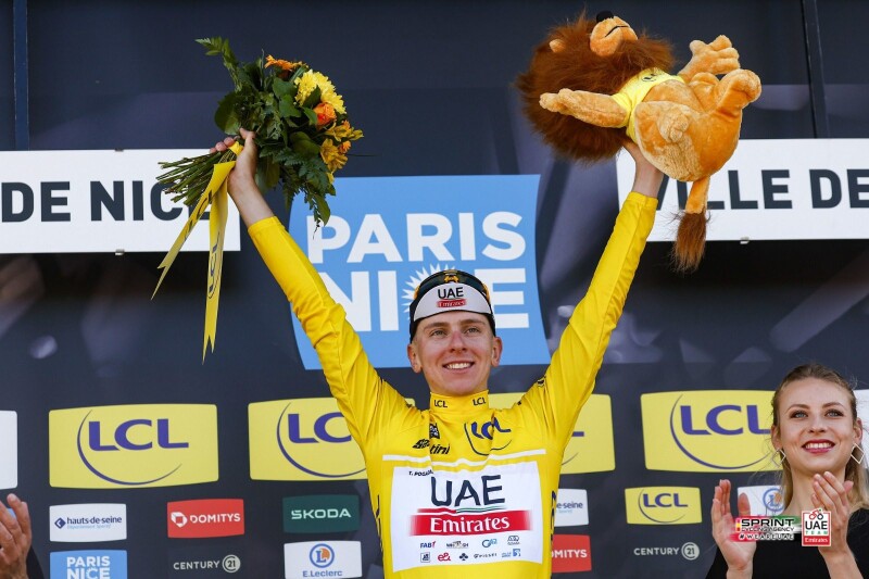 Pogacar Completes Hat-Trick to Take Paris-Nice Crown, Almeida Seals Big Weekend with Podium