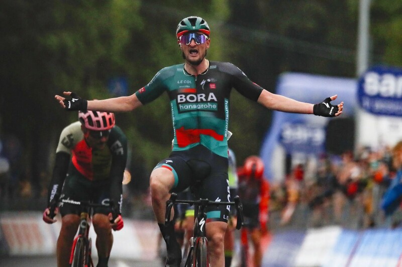 Two Victories in Three days: Nico Denz Takes Second Stage Win, on the 14th Stage of the Giro d'Italia