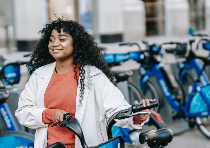 Students and Bicycles: Convenient Transportation for an Active Life