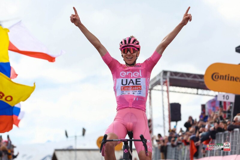 Pogačar triumphs on Queen stage of Giro D’Italia