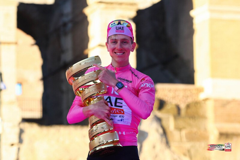 Tadej Pogačar crowned Giro D’Italia 2024