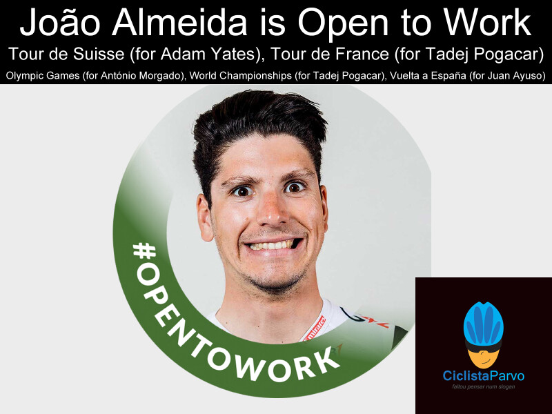 João Almeida is Open to Work