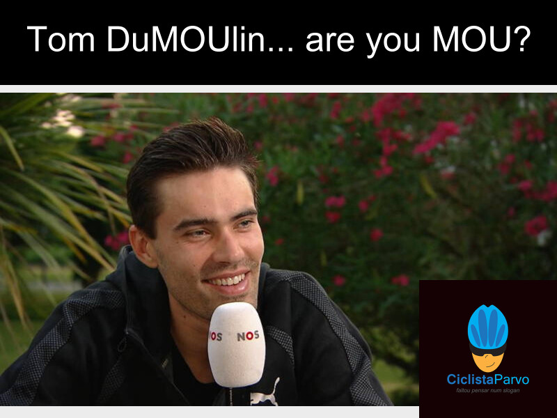 Tom DuMOUlin... are you MOU?