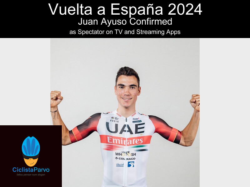 Vuelta a España 2024 - Juan Ayuso Confirmed...