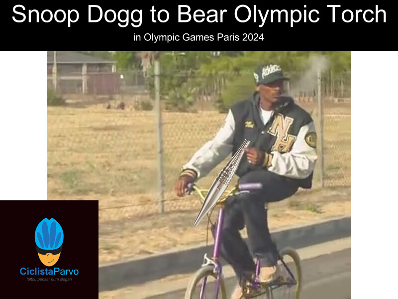 Snoop Dogg to Bear Olympic Torch in Olympic Games Paris 2024