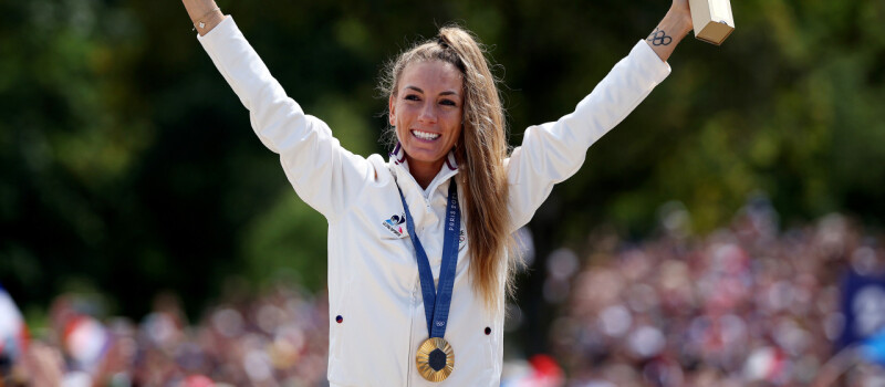 Pauline Ferrand-Prévot wins gold at Paris 2024