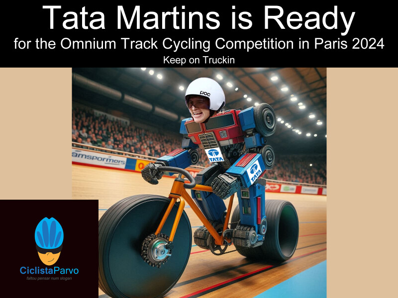 Tata Martins is Ready for the Omnium Track Cycling Competition in Paris 2024