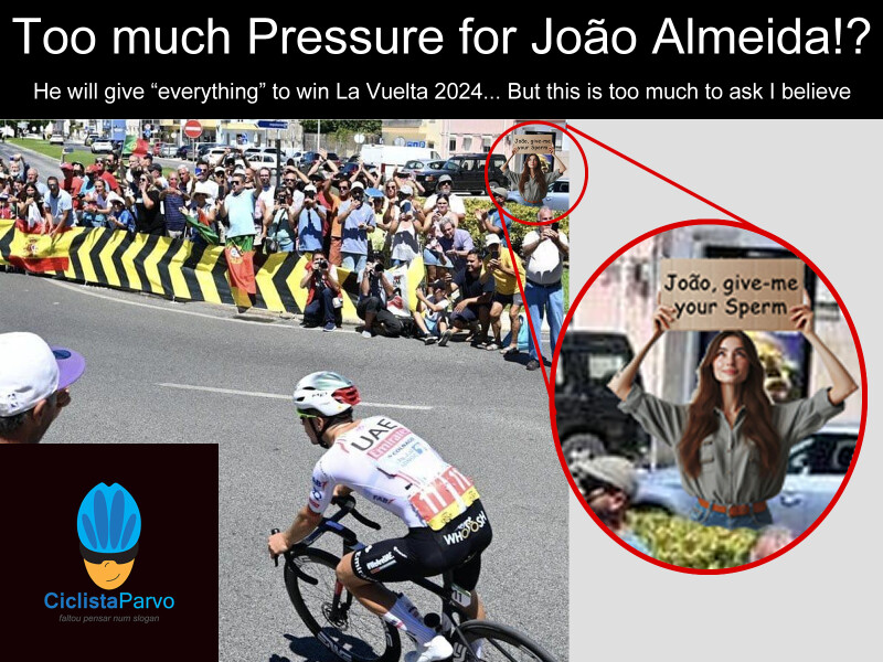 Too much Pressure for João Almeida!?
