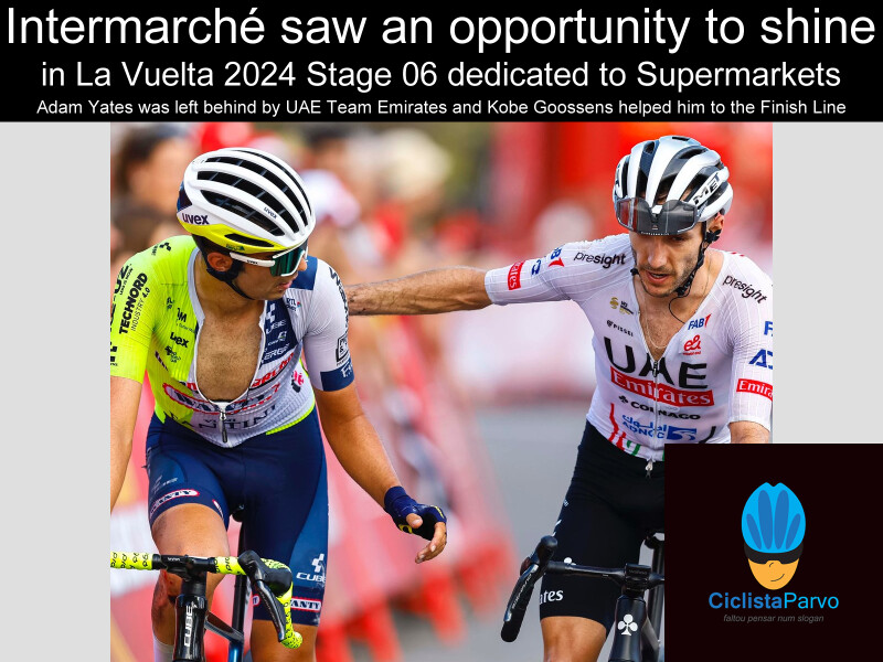 Intermarché saw an opportunity to shine in La Vuelta 2024 Stage 06 dedicated to Supermarkets
