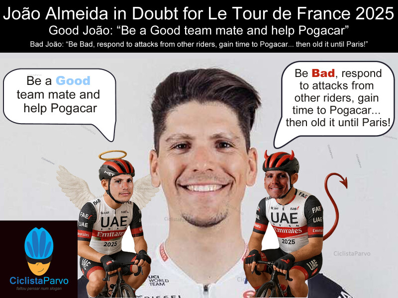 ﻿João Almeida in Doubt for Le Tour de France 2025