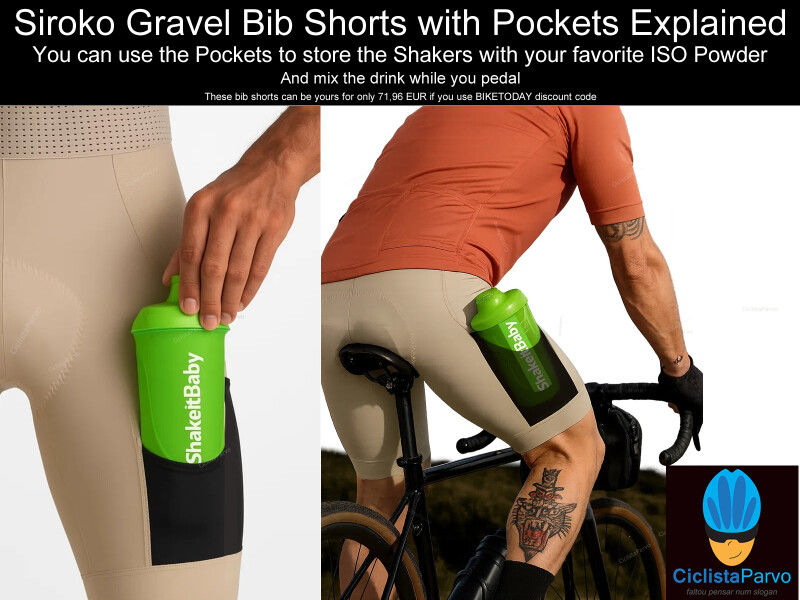 Siroko Gravel Bib Shorts with Pockets Explained