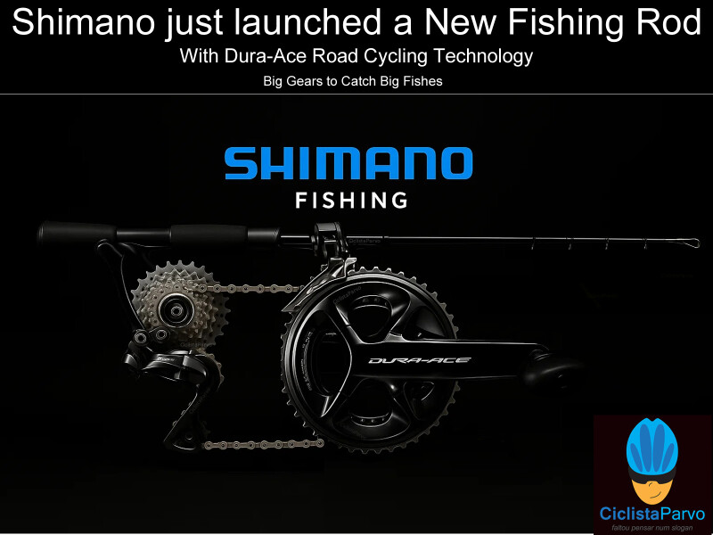 Shimano just launched a New Fishing Rod With Dura-Ace Road Cycling Technology