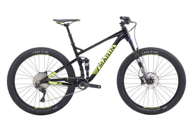 Marin Bikes introduced the New Hawk Hill Full Suspension Bikes